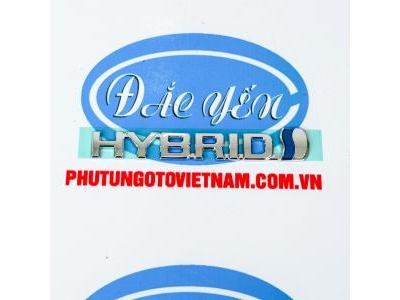 Chữ HYBRID Sau Cốp Camry 2022 75441-06090