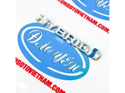 Chữ HYBRID Trên Má Vè Corolla Cross 2020 75374-0A010, 75374-0A020