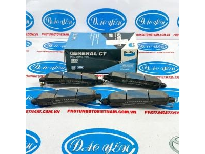 Bố Thắng Trước ( Má Phanh Trước ) Thương Hiệu BENDIX  Nissan Navara NP300 2.5 2014 - 2024 DB2374GCT