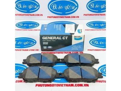 Bố Thắng Trước ( Má Phanh Trước ) Thương Hiệu BENDIX Toyota Camry 2003 DB1462GCT